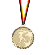 Frauen Fussball Medaille Antlia